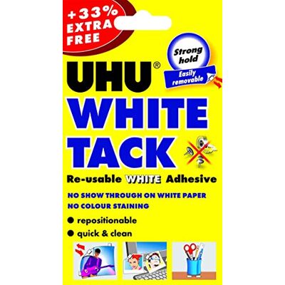 UHU 3C-U1PI-ZDEK TAC branco +33% 3 UHU 3C-U1PI-ZDEK TAC branco +33% 3