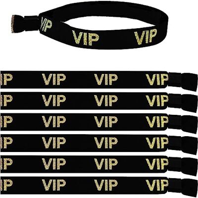 IBOO 20 pulseiras de identificação VIP douradas de tecido para eventos, pulseiras de entrada VIP para festivais, festas, casamentos, aniversários, concertos, seminários e exposições IBOO 20 pulseiras de identificação VIP douradas de tecido para eventos, pulseiras de entrada VIP para festivais, festas, casamentos, aniversários, concertos, seminários e exposições