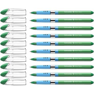 SCHNEIDER 151204 Caneta com sistema de deslizamento cor verde (10 unidades) SCHNEIDER 151204 Caneta com sistema de deslizamento cor verde (10 unidades)