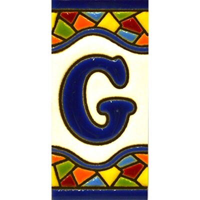 ART Sinais com números e letras em azulejo de cerâmica policromada, pintados à mão em técnica corda seca para placas com nomes, endereços e sinais. Texto personalizável. Design MOSAICO MINI 7,3 cm x 3,5 ART Sinais com números e letras em azulejo de cerâmica policromada, pintados à mão em técnica corda seca para placas com nomes, endereços e sinais. Texto personalizável. Design MOSAICO MINI 7,3 cm x 3,5