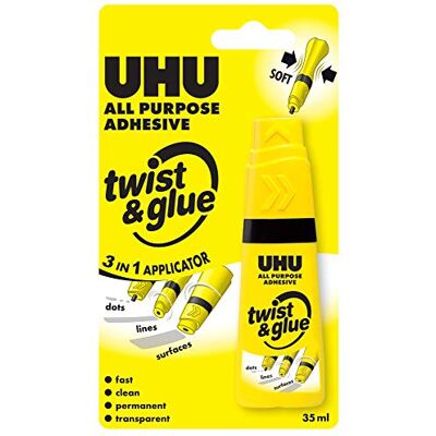 UHU frasco cola Twist & Glue a/SO UHU frasco cola Twist & Glue a/SO