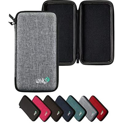 WYNGS Capa protetora cinzento-claro compatível com a calculadora TI-Nspire CX II-T CAS WYNGS Capa protetora cinzento-claro compatível com a calculadora TI-Nspire CX II-T CAS
