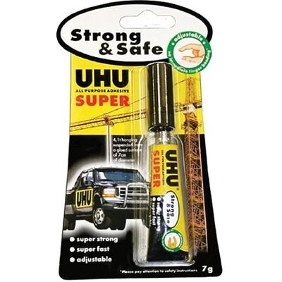 UHU 39710 Cola instantânea (7 g, inodora) UHU 39710 Cola instantânea (7 g, inodora)