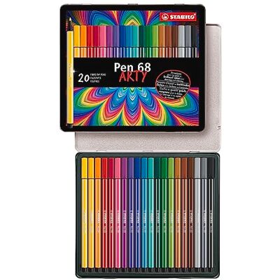 STABILO Pen 68 Marcador Multicolor - Material de Arte STABILO Pen 68 Marcador Multicolor - Material de Arte