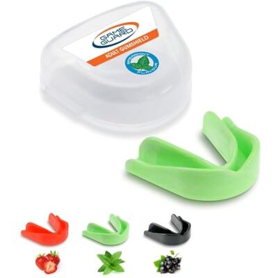 GAME GUARD protetor bucal para ferver e morder/protetor de gengivas protetor bucal moldável/protetores de gengivas Mais velho/adulto aprovado pela CE, desportos escolares, futebol, rugby GAME GUARD protetor bucal para ferver e morder/protetor de gengivas protetor bucal moldável/protetores de gengivas Mais velho/adulto aprovado pela CE, desportos escolares, futebol, rugby