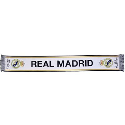 Real Madrid TokyRu Sports Cachecol Telat nº 30 do com licença de 140 x 20 cm. Real Madrid TokyRu Sports Cachecol Telat nº 30 do com licença de 140 x 20 cm.