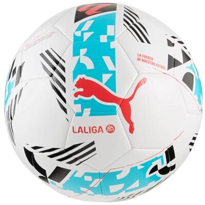 PUMA Bola de Futebol Orbita LaLiga Tamanho 5 Hyb 2025-2026 Branco PUMA Bola de Futebol Orbita LaLiga Tamanho 5 Hyb 2025-2026 Branco