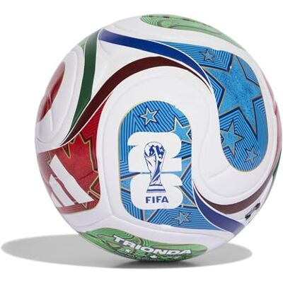 Adidas FIFA World Cup 26 Trionda League Bola unissexo para adultos, cor branca, 38 UE Adidas FIFA World Cup 26 Trionda League Bola unissexo para adultos, cor branca, 38 UE