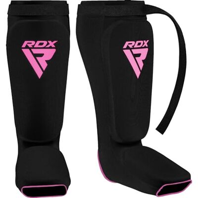 RDX Proteções de Canela para Kickboxing Muay Thai, Aprovado pela SATRA, Proteção de Canela e Empeine, Proteção de Perna para MMA, Shin Guard para Sparring, Boxe, BJJ, Karatê, Treinamento RDX Proteções de Canela para Kickboxing Muay Thai, Aprovado pela SATRA, Proteção de Canela e Empeine, Proteção de Perna para MMA, Shin Guard para Sparring, Boxe, BJJ, Karatê, Treinamento