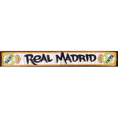 Real Madrid BUFANDA TELAR GRAFITI Laranja 20 x 70 cm produto oficial RMCF Real Madrid BUFANDA TELAR GRAFITI Laranja 20 x 70 cm produto oficial RMCF