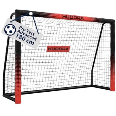 Hudora Baliza de futebol Pro Tect Advanced – Baliza de futebol exterior com rede e revestimento impermeável para crianças e adultos – Fácil montagem no jardim – Baliza com fecho de correr, 180 x 120 Hudora Baliza de futebol Pro Tect Advanced – Baliza de futebol exterior com rede e revestimento impermeável para crianças e adultos – Fácil montagem no jardim – Baliza com fecho de correr, 180 x 120