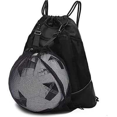 STAY GENT - Drawstring Soccer Bag - Preto - Sports Bag STAY GENT - Drawstring Soccer Bag - Preto - Sports Bag