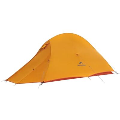 Naturehike Cloud-Up 2 Tenda de campismo melhorada para 2 pessoas, todas as estações, leve, laranja, 210T Naturehike Cloud-Up 2 Tenda de campismo melhorada para 2 pessoas, todas as estações, leve, laranja, 210T