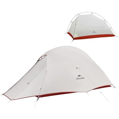 Naturehike Barraca de Campismo Melhorada Cloud Up 2 Pessoas Barraca de Trekking Ultraleve Impermeável (20D Cinza) Naturehike Barraca de Campismo Melhorada Cloud Up 2 Pessoas Barraca de Trekking Ultraleve Impermeável (20D Cinza)