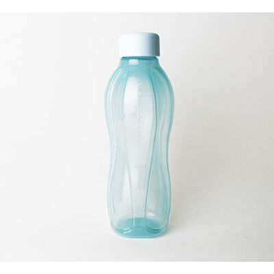 Tupperware to Go Eco EcoEasy Garrafa ecológica de 0,5 ml (0,5 l, anti-gotejamento, fecho de rosca, para bebidas carbonatadas, viagens, desportos, escola, berçário), cor turquesa clara Tupperware to Go Eco EcoEasy Garrafa ecológica de 0,5 ml (0,5 l, anti-gotejamento, fecho de rosca, para bebidas carbonatadas, viagens, desportos, escola, berçário), cor turquesa clara