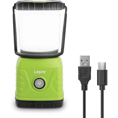 LEPRO - Recarregável - 1600 Lumen - Lanterna de camping LEPRO - Recarregável - 1600 Lumen - Lanterna de camping