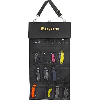 Spyderco Spyderpac Estojo pequeno, 18 bolsos - SP2 Spyderco Spyderpac Estojo pequeno, 18 bolsos - SP2