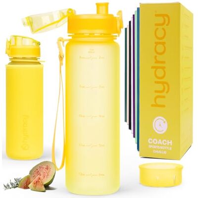 Hydracy Garrafa de Água com Marcador de Tempo Garrafa de Água Desportiva de 500 mL sem BPA Garrafa de Ginásio à Prova de Fugas com Capa Antitranspirante e Coador de Infusão Hydracy Garrafa de Água com Marcador de Tempo Garrafa de Água Desportiva de 500 mL sem BPA Garrafa de Ginásio à Prova de Fugas com Capa Antitranspirante e Coador de Infusão