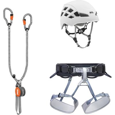 Petzl Kit VIA FERRATA VERTIGO S1 para adultos, ideal para uso prático, formato prático Petzl Kit VIA FERRATA VERTIGO S1 para adultos, ideal para uso prático, formato prático