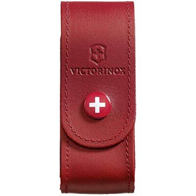 Victorinox Bolsa de Cinto em Couro, Acessórios, Capa para Canivete Multiuso Suíço, Bolsa para Faca, couro, vermelho Victorinox Bolsa de Cinto em Couro, Acessórios, Capa para Canivete Multiuso Suíço, Bolsa para Faca, couro, vermelho