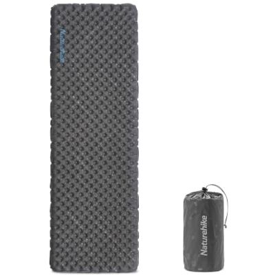 Naturehike Colchão de ar de 3,5 R Value para campismo, colchão de ar duradouro auto-insuflável ultraleve para 4 estações com saco insuflável Naturehike Colchão de ar de 3,5 R Value para campismo, colchão de ar duradouro auto-insuflável ultraleve para 4 estações com saco insuflável