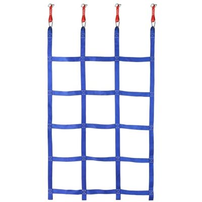 ALPIDEX Ninja Crianças Slackline Kids Obstáculos Set Anéis Ginástica Nós Corda Acessórios Escalada Curso Extensível, Estilo: Rede de Escalada ALPIDEX Ninja Crianças Slackline Kids Obstáculos Set Anéis Ginástica Nós Corda Acessórios Escalada Curso Extensível, Estilo: Rede de Escalada