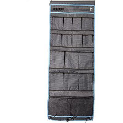 Bo-Camp , Organizador multifunções com 16 compartimentos unissexo para adultos, cinzento, 123 x 48 cm Bo-Camp , Organizador multifunções com 16 compartimentos unissexo para adultos, cinzento, 123 x 48 cm