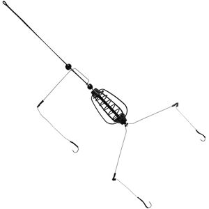 AERZETIX Alimentador comedouro isca de pesca 40 g em forma de elipse com 3 anzóis lançador de isca comprimento 65 mm para pesca de fundo tenda mola gaiola cana de pesca AERZETIX Alimentador comedouro isca de pesca 40 g em forma de elipse com 3 anzóis lançador de isca comprimento 65 mm para pesca de fundo tenda mola gaiola cana de pesca