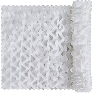 Sensong Rede de camuflagem malha de proteção redes militares brancas 1,5 x 2 m exército tático sem corda de rede para o sol sombra decoração caça cegos tiros Sensong Rede de camuflagem malha de proteção redes militares brancas 1,5 x 2 m exército tático sem corda de rede para o sol sombra decoração caça cegos tiros