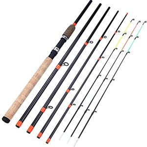 Sougayilang Alimentador cana de pesca com 3 pontas portátil gancho Spincasting viagem cana de pesca variedade completa ação tenda cana Sougayilang Alimentador cana de pesca com 3 pontas portátil gancho Spincasting viagem cana de pesca variedade completa ação tenda cana