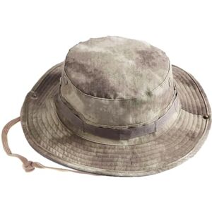 QMFIVE Chapéu Tático Boonie, Chapéu de Camuflagem Redondado Pescador Proteção Solar para Outdoor Climb Camping QMFIVE Chapéu Tático Boonie, Chapéu de Camuflagem Redondado Pescador Proteção Solar para Outdoor Climb Camping
