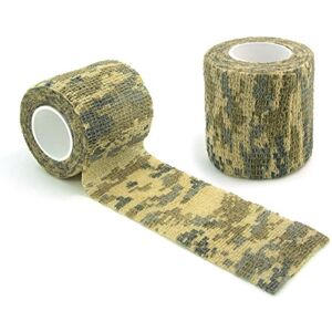 Namvo Autocolante não tecido de camuflagem envoltório rifle arma de caça de camuflagem fita Stealth 4,5 m camuflagem do deserto Namvo Autocolante não tecido de camuflagem envoltório rifle arma de caça de camuflagem fita Stealth 4,5 m camuflagem do deserto