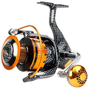 Sougayilang Bobinas de pesca Sougaiylang: 12 1 BB, bobinas de pesca leves e macias, potente arrasto de fibra de carbono, pesca em água salgada e água doce Sougayilang Bobinas de pesca Sougaiylang: 12 1 BB, bobinas de pesca leves e macias, potente arrasto de fibra de carbono, pesca em água salgada e água doce