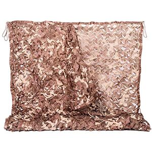 NINAT Rede de camuflagem Desert 3 m x 6 m para caça redes militares camuflagem cobre objetos decorar acampar e dar sombra NINAT Rede de camuflagem Desert 3 m x 6 m para caça redes militares camuflagem cobre objetos decorar acampar e dar sombra