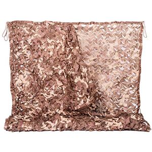 NINAT Rede de Camuflagem Desert 2M x 5M para Caça, Redes de Camuflagem Militar, Camuflagem para Cobrir Objetos, Decorar, Acampar e Dar Sombra NINAT Rede de Camuflagem Desert 2M x 5M para Caça, Redes de Camuflagem Militar, Camuflagem para Cobrir Objetos, Decorar, Acampar e Dar Sombra