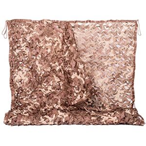NINAT Rede de Camuflagem Desert 6M x 6M para Caça, Redes de Camuflagem Militar, Camuflagem para Cobertura de Objetos, Decoração, Acampamento e Sombra NINAT Rede de Camuflagem Desert 6M x 6M para Caça, Redes de Camuflagem Militar, Camuflagem para Cobertura de Objetos, Decoração, Acampamento e Sombra