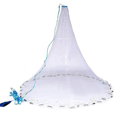 CINGHI LUSSO Rede de pesca pendente de ferro redes de pesca artesanais resistente rede de pesca ao ar livre de nylon monofilamento resistente e durável CINGHI LUSSO Rede de pesca pendente de ferro redes de pesca artesanais resistente rede de pesca ao ar livre de nylon monofilamento resistente e durável