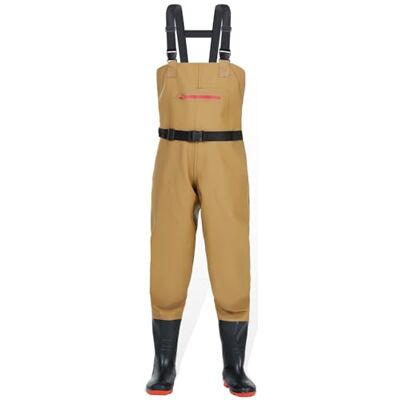 REHOOF Vadeadores De Pesca De Neopreno para Hombre,Vadeadores De Pecho Impermeables Transpirables con Botas Incorporadas para Un Agarre Máximo, Aislados Y Duraderos para Pescar En Aguas Frías REHOOF Vadeadores De Pesca De Neopreno para Hombre,Vadeadores De Pecho Impermeables Transpirables con Botas Incorporadas para Un Agarre Máximo, Aislados Y Duraderos para Pescar En Aguas Frías