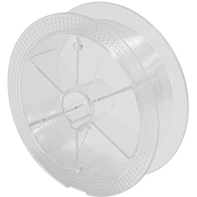 AERZETIX Bobina de rolo de linha de pesca monofilamento 150 m espessura 0,12 mm resistência 3,1 kg cor transparente em nylon isca cana peixe corda AERZETIX Bobina de rolo de linha de pesca monofilamento 150 m espessura 0,12 mm resistência 3,1 kg cor transparente em nylon isca cana peixe corda