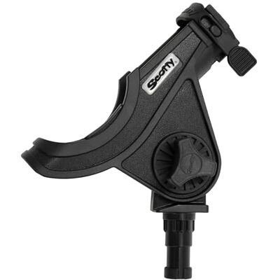 Scotty #279-BK Suporte para cana de pesca sem suporte, cor preta Scotty #279-BK Suporte para cana de pesca sem suporte, cor preta