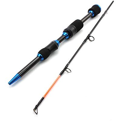 AMEEDA Winter on Ice Fishing Rod 65 cm 75 g Carbon Heavy Ultrashort Spinning Rod Travel Fishing Tackle portátil canas de pesca AMEEDA Winter on Ice Fishing Rod 65 cm 75 g Carbon Heavy Ultrashort Spinning Rod Travel Fishing Tackle portátil canas de pesca