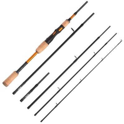 SHIMANO Vara de pesca STC AX Spinning Multi Comprimento 2,1 m, 6,89 pés, 10-30 g, 6 peças, médio SHIMANO Vara de pesca STC AX Spinning Multi Comprimento 2,1 m, 6,89 pés, 10-30 g, 6 peças, médio