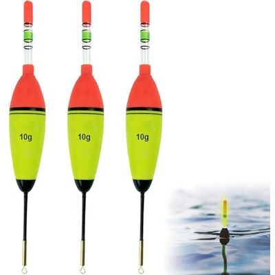 Wxinsheng Flutuadores de pesca, 3 peças flutuadores de espuma EVA, kits de flutuadores de pesca, para pesca no mar, truta, lúcio e tenda (10 g) Wxinsheng Flutuadores de pesca, 3 peças flutuadores de espuma EVA, kits de flutuadores de pesca, para pesca no mar, truta, lúcio e tenda (10 g)