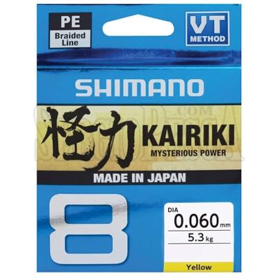 SHIMANO Kairiki 8, 300 metros, 0,230 mm/22,5 kg, Linha de Pesca Trançada, SHIMANO Kairiki 8, 300 metros, 0,230 mm/22,5 kg, Linha de Pesca Trançada,