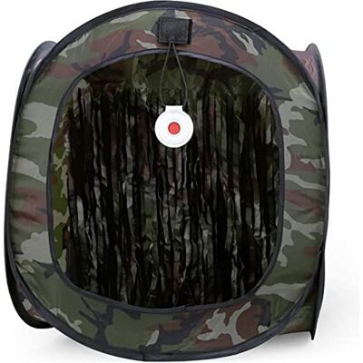 NC Alvo de Airsoft portátil dobrável com armadilha BB, caixa de coleção de caixa de alvo de tirachina, rede prática de caça de treino reutilizável NC Alvo de Airsoft portátil dobrável com armadilha BB, caixa de coleção de caixa de alvo de tirachina, rede prática de caça de treino reutilizável