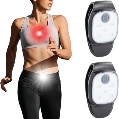 BLUESEABUY 2 peças lanterna frontal LED com clipe lanterna mãos livres USB recarregável luzes de corrida com clipe 3 níveis de brilho para acampar correr ciclismo pesca montanhismo caminhadas BLUESEABUY 2 peças lanterna frontal LED com clipe lanterna mãos livres USB recarregável luzes de corrida com clipe 3 níveis de brilho para acampar correr ciclismo pesca montanhismo caminhadas