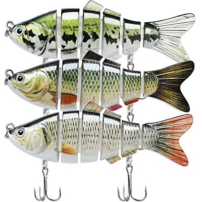 Truscend Iscas de pesca para rubo sujo tenda, acessórios de pesca, isco Swimbait de fundir lentamente/surfcasting, kit de pesca Truscend Iscas de pesca para rubo sujo tenda, acessórios de pesca, isco Swimbait de fundir lentamente/surfcasting, kit de pesca