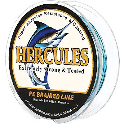 Hercules Sedal entrançado de 8 fios, 100 a 2000 m, 10-300 LB, super suave, polietileno, multifilamentos fio entrançado de pesca no mar e na água Hercules Sedal entrançado de 8 fios, 100 a 2000 m, 10-300 LB, super suave, polietileno, multifilamentos fio entrançado de pesca no mar e na água