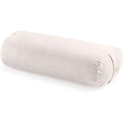Lotuscrafts Almofada de ioga para Yin Yoga, rolo, capa lavável de algodão orgânico, almofada com enchimento de ceiba, rolo de pilates, almofada de meditação Lotuscrafts Almofada de ioga para Yin Yoga, rolo, capa lavável de algodão orgânico, almofada com enchimento de ceiba, rolo de pilates, almofada de meditação