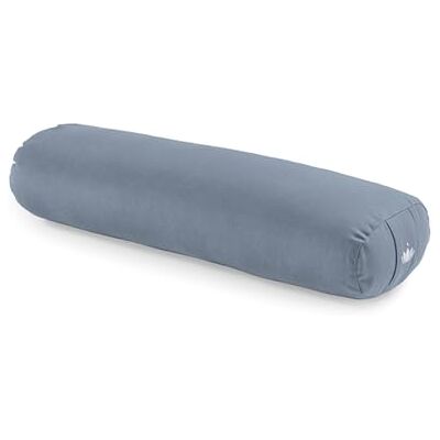 Lotuscrafts Almofada de ioga para Yin ioga, rolo, capa lavável de algodão orgânico, almofada com enchimento de ceiba, rolo de pilates, almofada de meditação Lotuscrafts Almofada de ioga para Yin ioga, rolo, capa lavável de algodão orgânico, almofada com enchimento de ceiba, rolo de pilates, almofada de meditação